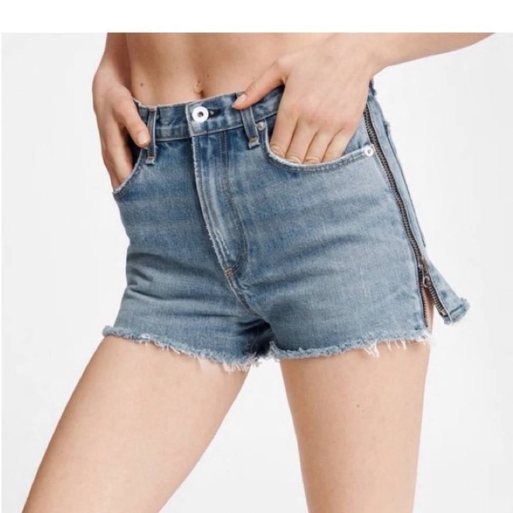 Rag and bone zipper shorts